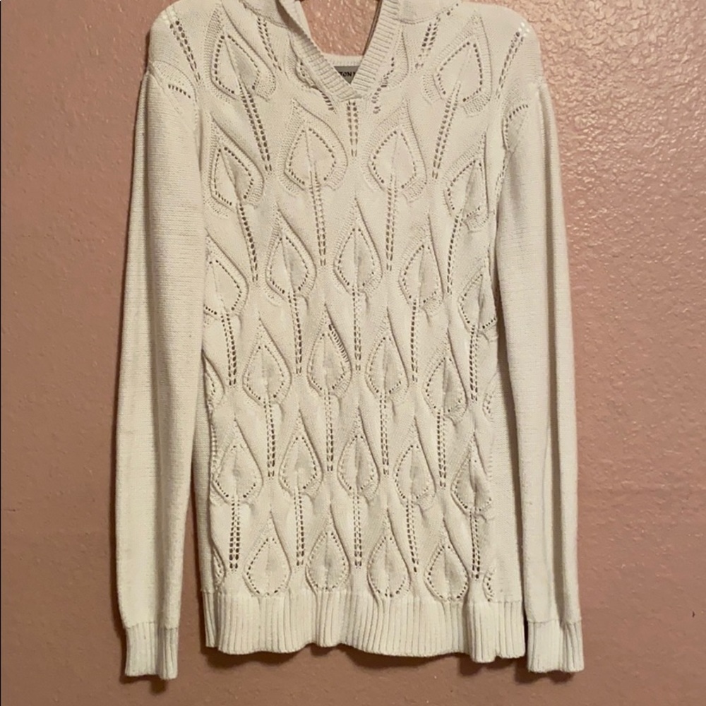 White sweater